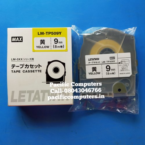 LETATWIN LABELS PT-509 YELLOW AND WHITE
